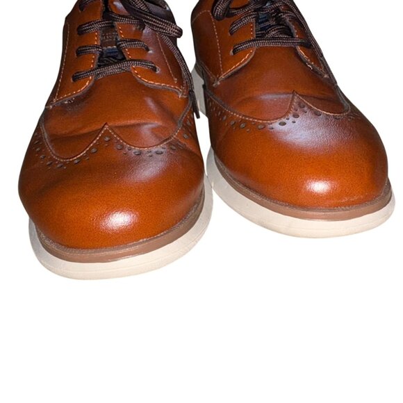 Nunn Bush Mens Stance Wing Tip Oxford Shoes-8M-GUC - Picture 3 of 9